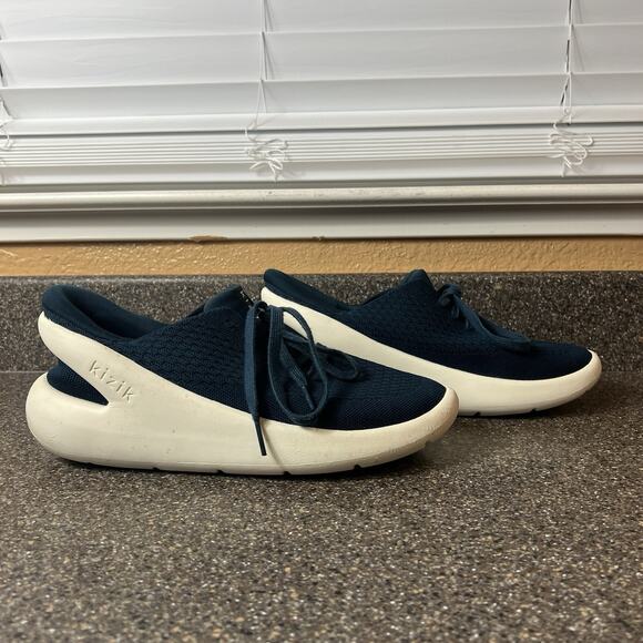 Kizik Roamer Tidepool Shoe Womens Sz 10 Blue Low Top Sneaker Hands Free Mens 8.5 - Picture 3 of 11